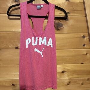 PUMA Women's Vibrant Pink Tank Top